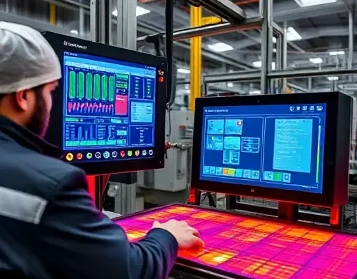 Непрерывная верификация операторской панели через тепловые подушечки комфорта на производственной линии