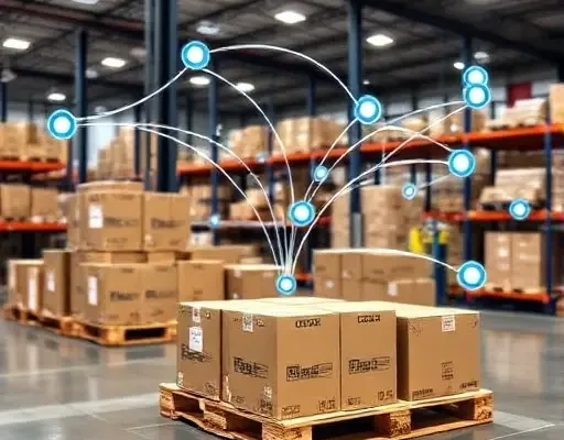 Интеллектуальная маршрутизация упаковочных материалов под грузовую палитру клиента онлайн-заказами