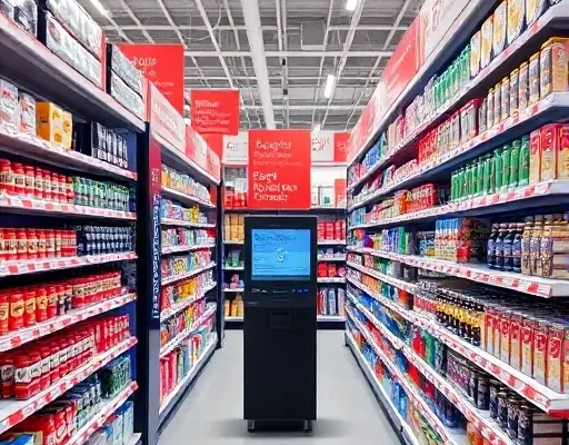 Оптимизация полочных стеллажей под современные слоты самообслуживания и сканеры в розничных сетях